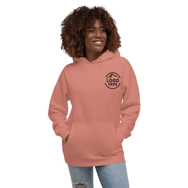 Custom Women's Cotton Heritage Embroidered Pullover Hoodie - Arklavo