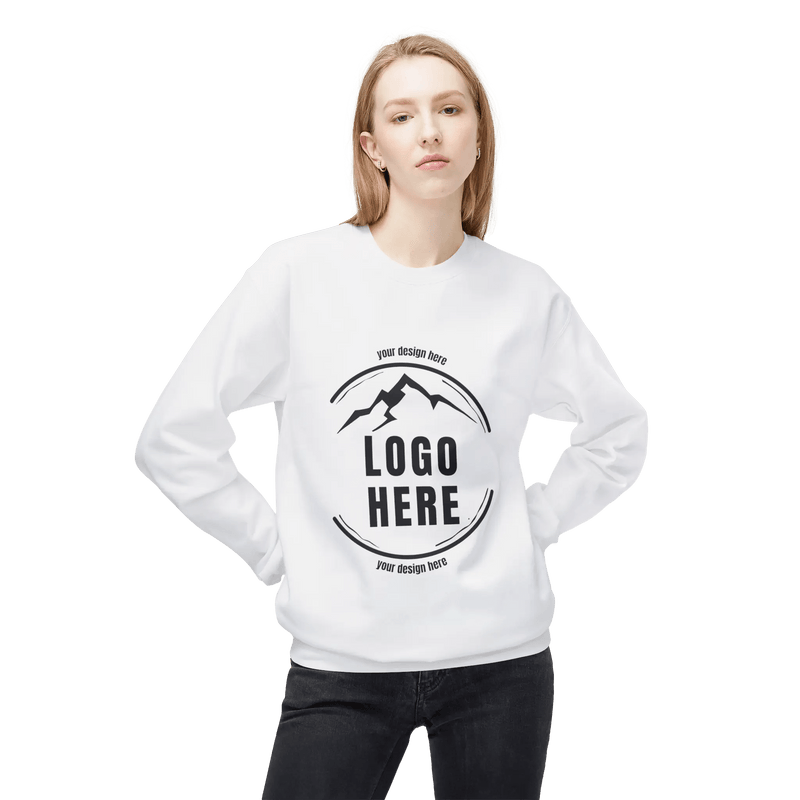 Custom Women's Gildan Printed Ringspun Crewneck Sweatshirt - Arklavo