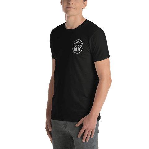 Custom Men's Gildan Embroidered Cotton T-Shirt - Arklavo