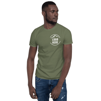 Custom Men's Gildan Printed Lightweight Cotton T-Shirt