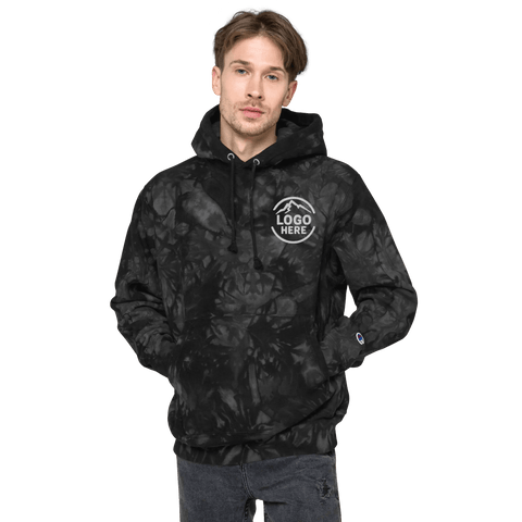 Custom Men's Champion Embroidered Pullover Hoodie - Arklavo