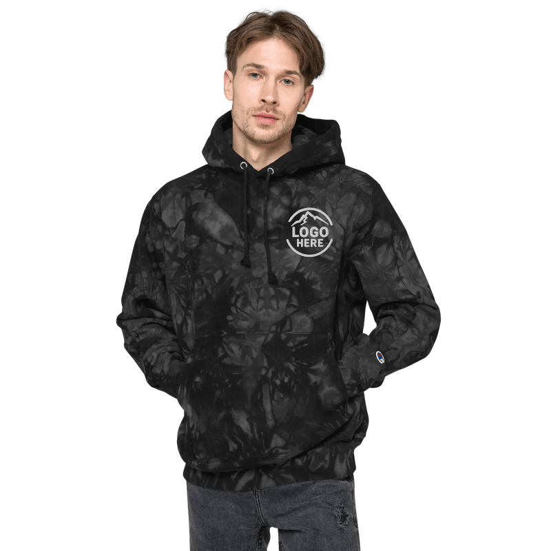 Custom Men's Champion Embroidered Pullover Hoodie - Arklavo