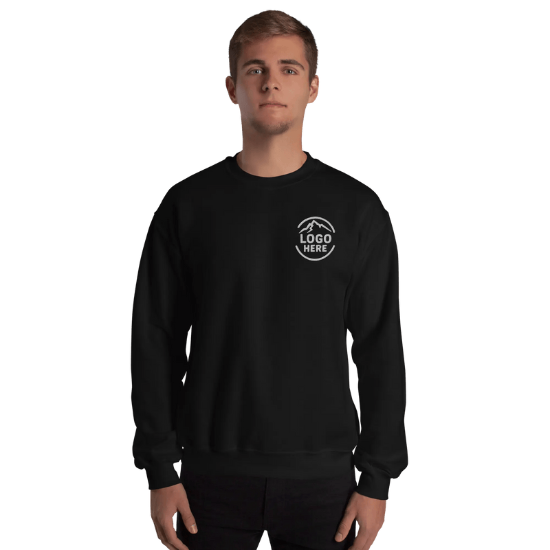 Custom Men's Gildan Embroidered Crewneck Sweatshirt - Arklavo