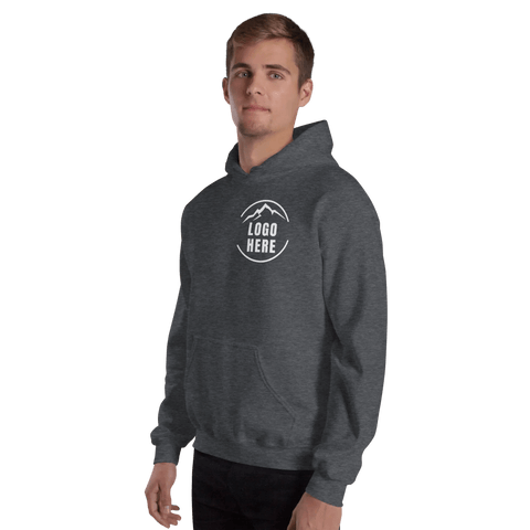 Custom Men's Gildan Printed Pullover Hoodie - Arklavo