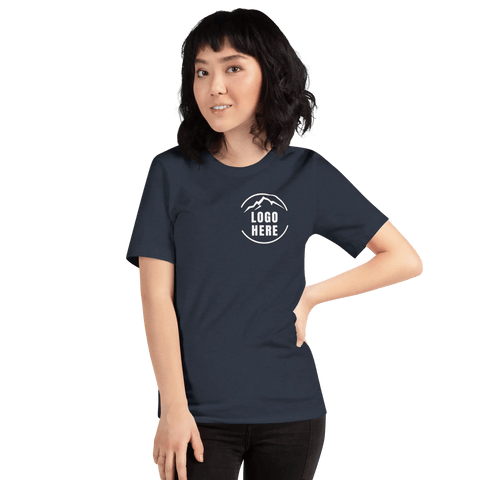 Custom Women's Bella + Canvas Printed Crewneck T-Shirt - Arklavo