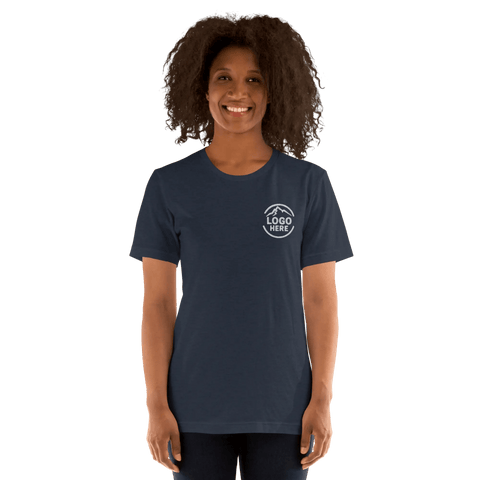 Custom Women's Bella + Canvas Embroidered T-Shirt - Arklavo