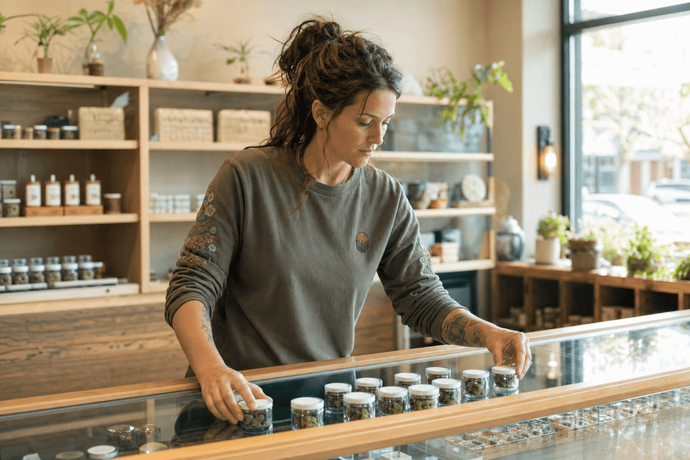 AS Colour Custom Shirts Case Study: How a Denver Dispensary Retail Team Outfitted Staff