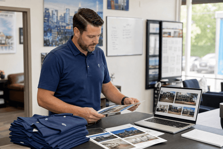 Real Estate Brand Team Nashville: A Custom Mens Polos Case Study