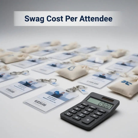 Conference Swag Cost Per Attendee Calculator - Arklavo