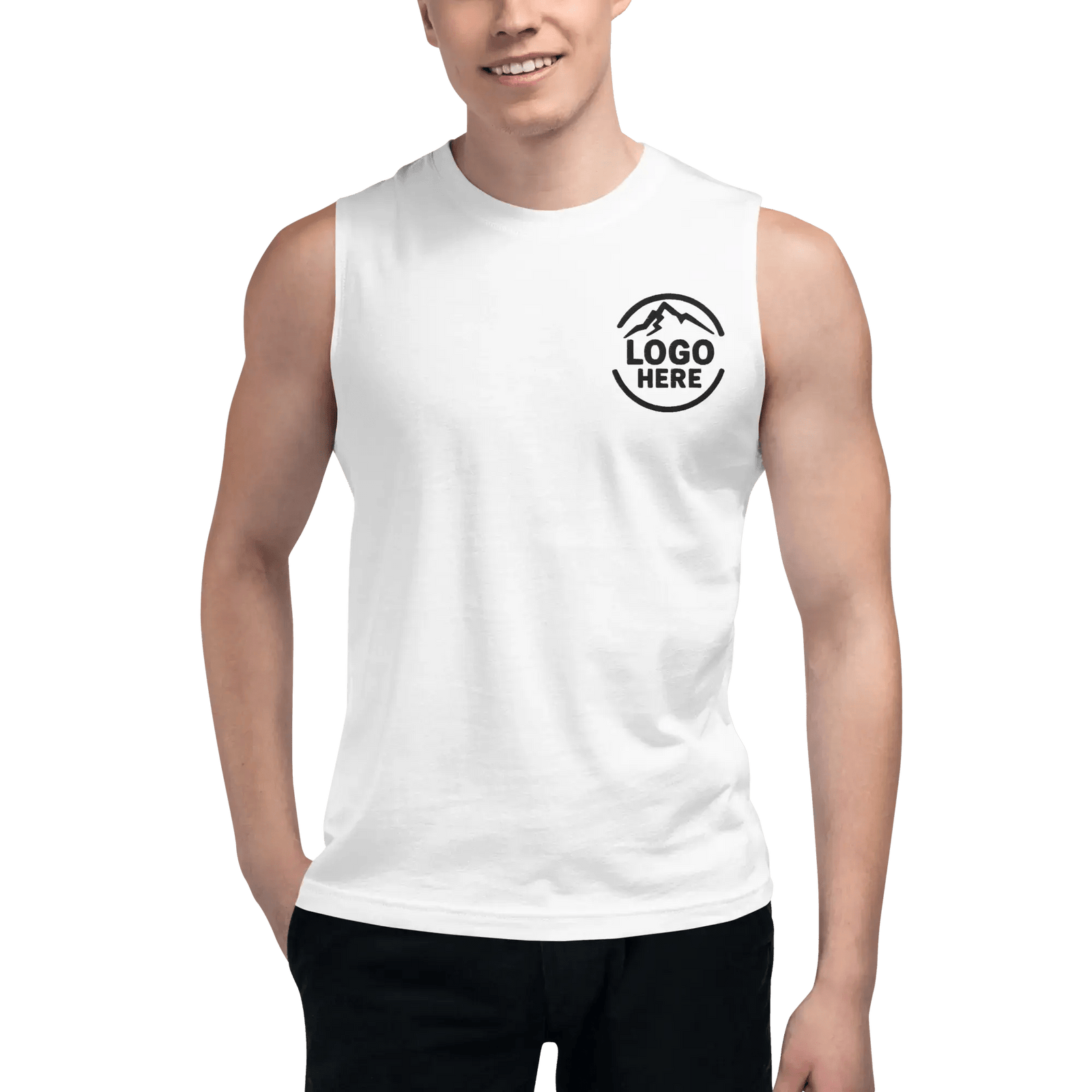 Custom tank tops: a Bella + Canvas combed cotton jersey tank for a gym, event, or summer merch order