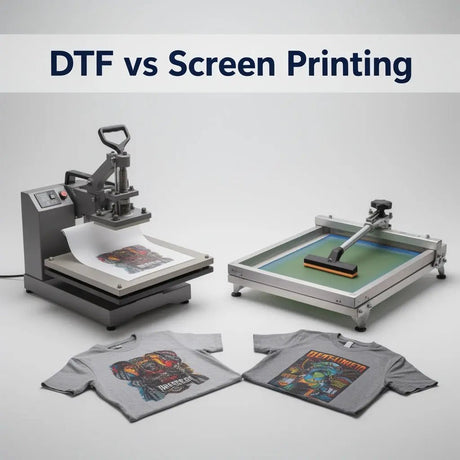 DTF vs Screen Printing Comparison - Arklavo