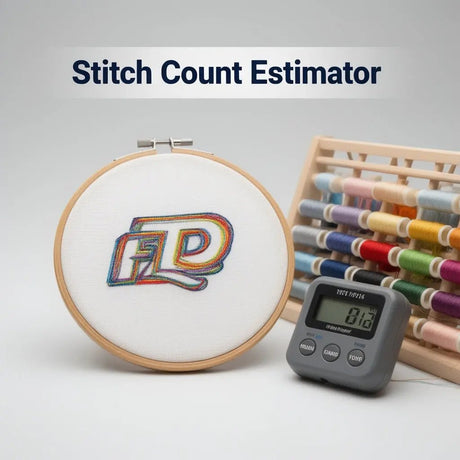 Embroidery Stitch Count Estimator - Arklavo
