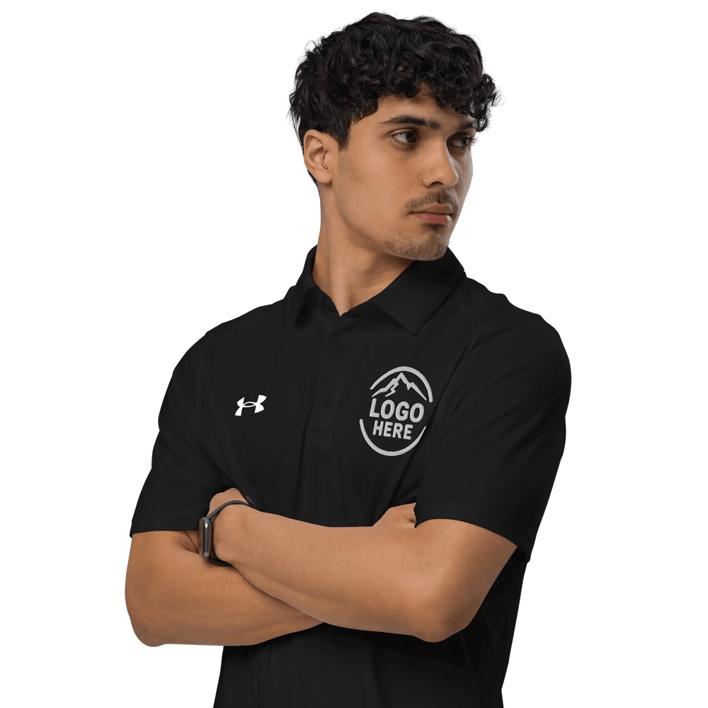 Custom embroidered polo shirt from Arklavo