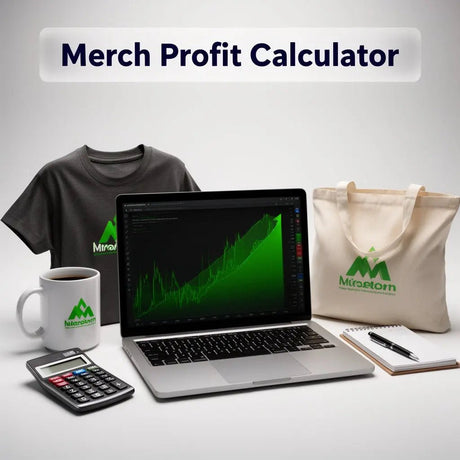 Merch Profit Margin Calculator - Arklavo