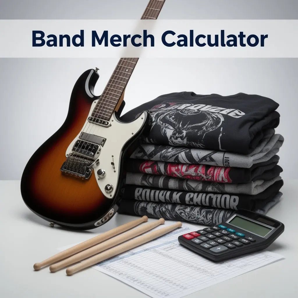 Music Band Merch Calculator - Arklavo