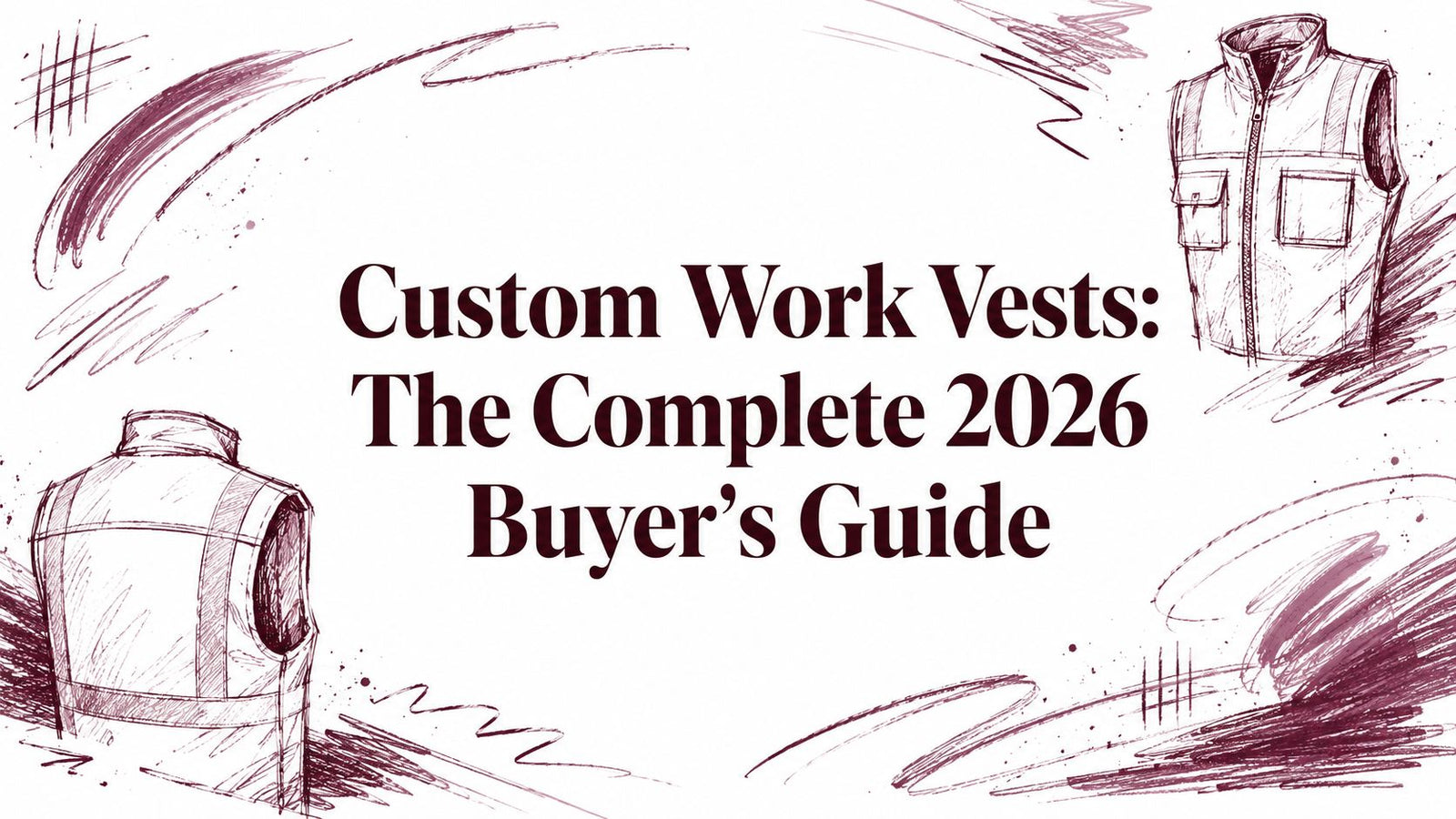 Custom Work Vests: The Complete 2026 Buyer's Guide