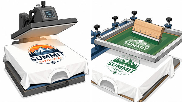 Heat Transfer vs Screen Printing: Your Business Apparel