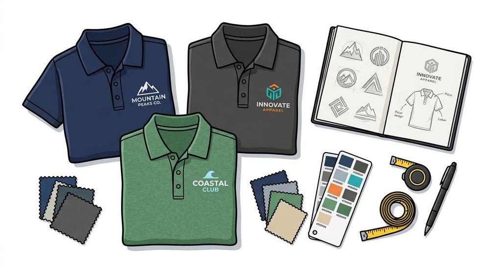 Logo Polo Shirts for Business Ordering and Design Guide