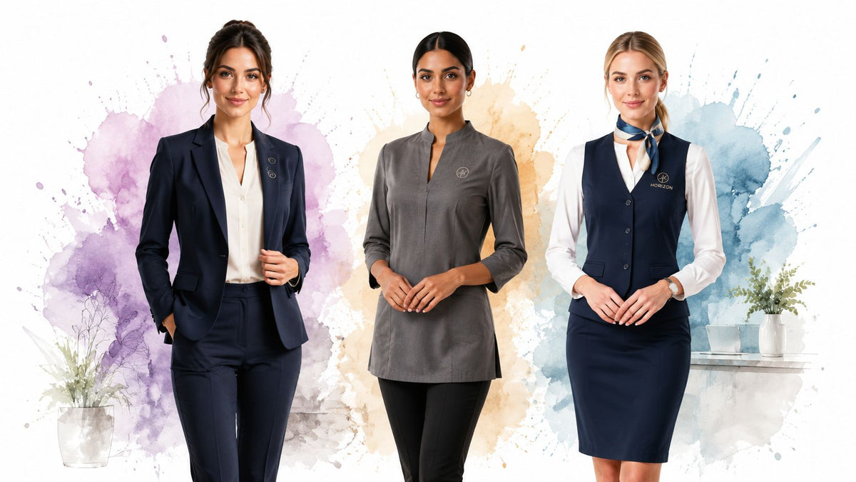 Receptionist Uniforms: 2026 Guide to Professional Styles – Arklavo