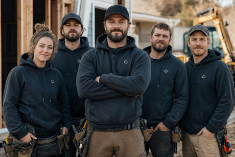 Custom Embroidered Hoodies for a Skilled-Trades Crew: How 42 Hoodies Unified a Field Team - Arklavo