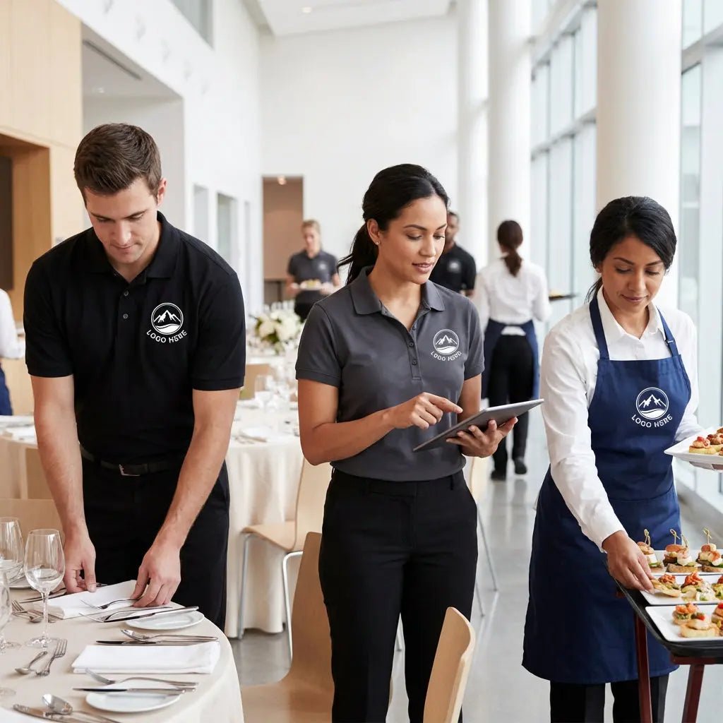 Custom Event & Catering Uniforms - Arklavo