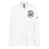 Custom Women's adidas Embroidered Quarter - Zip Pullover - Arklavo