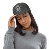 Custom Women's Yupoong Embroidered Five - Panel Trucker Hat - Arklavo