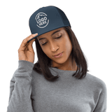 Custom Women's Yupoong Embroidered Five - Panel Trucker Hat - Arklavo