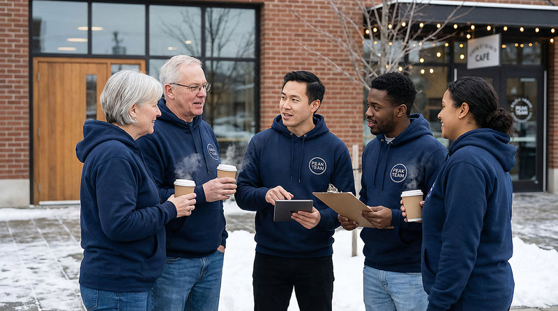 Custom uniform ready for your company logo at Arklavo