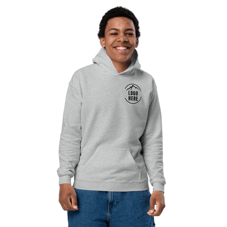 Custom Boys Gildan Printed Pullover Hooded Sweatshirt - Arklavo