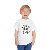 Custom Girls' Toddler Bella + Canvas Printed Cotton T-Shirt - Arklavo