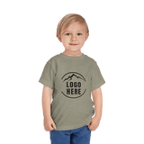 Custom Girls' Toddler Bella + Canvas Printed Cotton T-Shirt - Arklavo