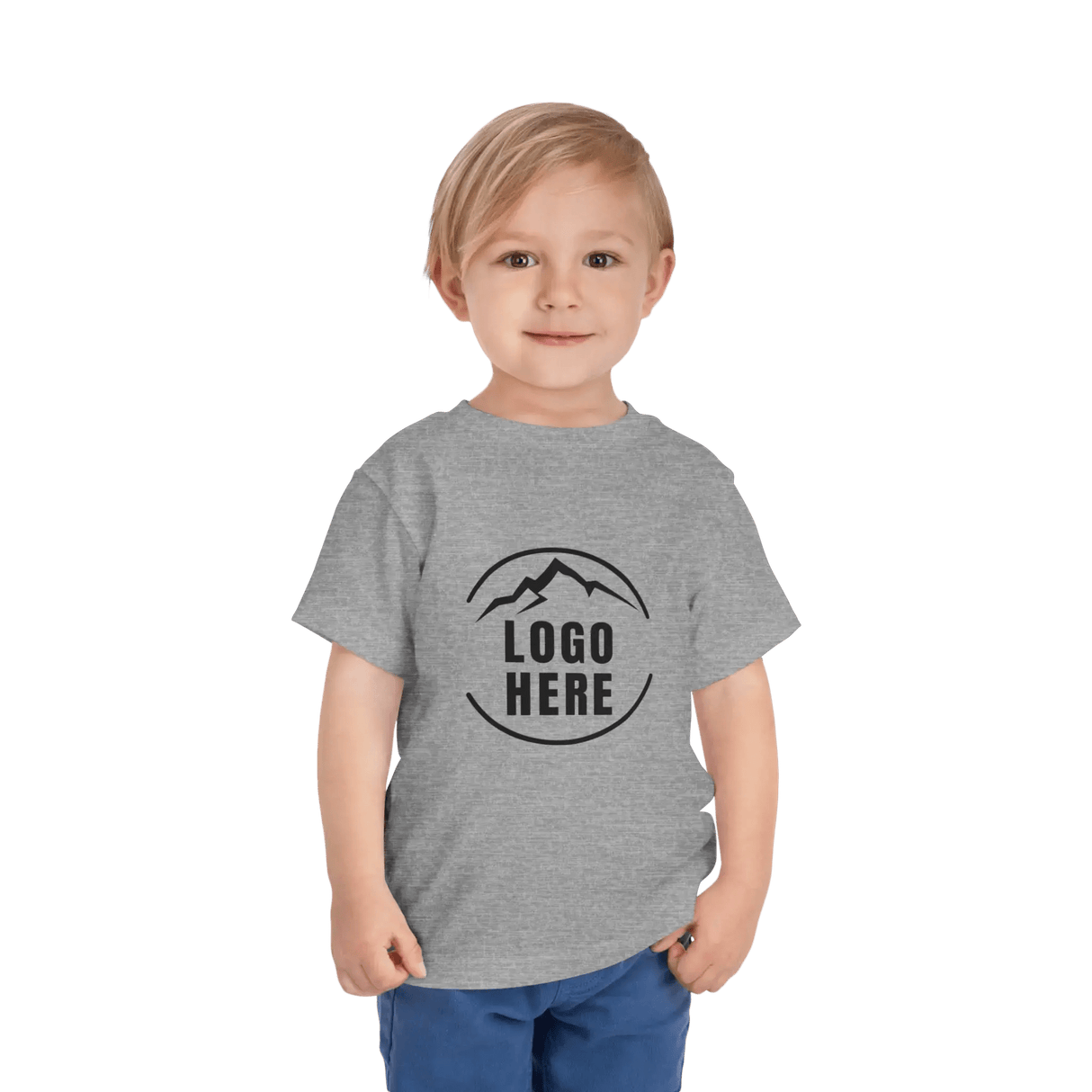 Custom Girls' Toddler Bella + Canvas Printed Cotton T-Shirt - Arklavo