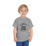 Custom Girls' Toddler Bella + Canvas Printed Cotton T-Shirt - Arklavo