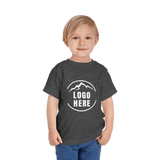 Custom Girls' Toddler Bella + Canvas Printed Cotton T-Shirt - Arklavo