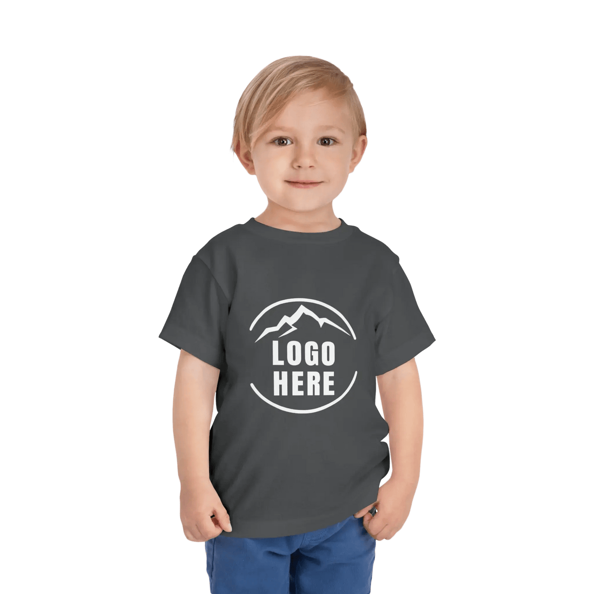 Custom Girls' Toddler Bella + Canvas Printed Cotton T-Shirt - Arklavo