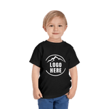 Custom Girls' Toddler Bella + Canvas Printed Cotton T-Shirt - Arklavo