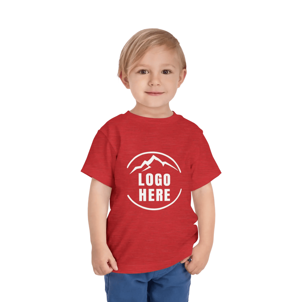 Custom Girls' Toddler Bella + Canvas Printed Cotton T-Shirt - Arklavo