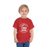 Custom Girls' Toddler Bella + Canvas Printed Cotton T-Shirt - Arklavo
