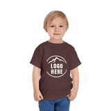 Custom Girls' Toddler Bella + Canvas Printed Cotton T-Shirt - Arklavo