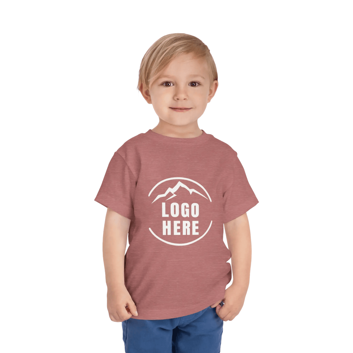 Custom Girls' Toddler Bella + Canvas Printed Cotton T-Shirt - Arklavo