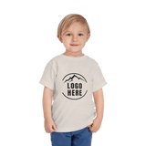 Custom Girls' Toddler Bella + Canvas Printed Cotton T-Shirt - Arklavo