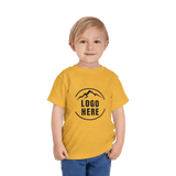 Custom Girls' Toddler Bella + Canvas Printed Cotton T-Shirt - Arklavo