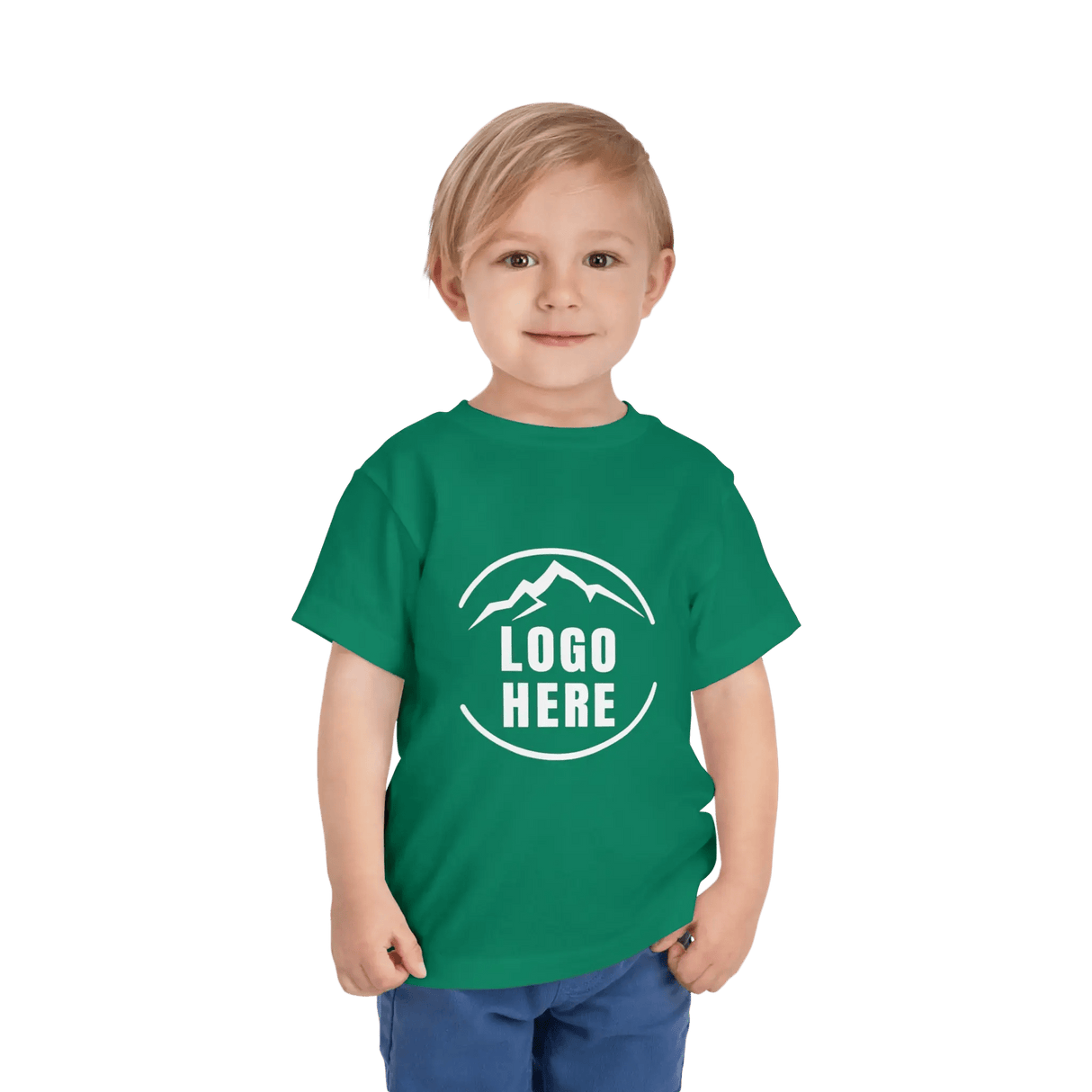 Custom Girls' Toddler Bella + Canvas Printed Cotton T-Shirt - Arklavo