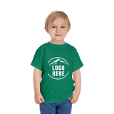 Custom Girls' Toddler Bella + Canvas Printed Cotton T-Shirt - Arklavo