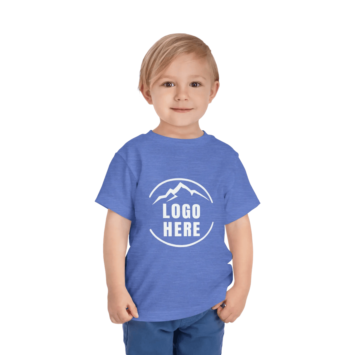 Custom Girls' Toddler Bella + Canvas Printed Cotton T-Shirt - Arklavo