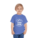 Custom Girls' Toddler Bella + Canvas Printed Cotton T-Shirt - Arklavo