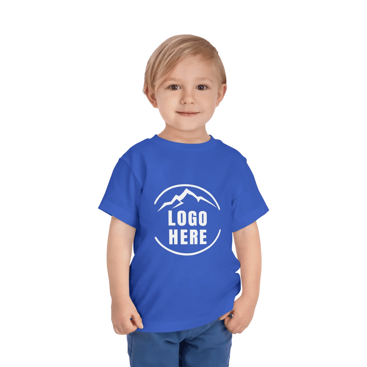 Custom Girls' Toddler Bella + Canvas Printed Cotton T-Shirt - Arklavo
