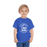 Custom Girls' Toddler Bella + Canvas Printed Cotton T-Shirt - Arklavo