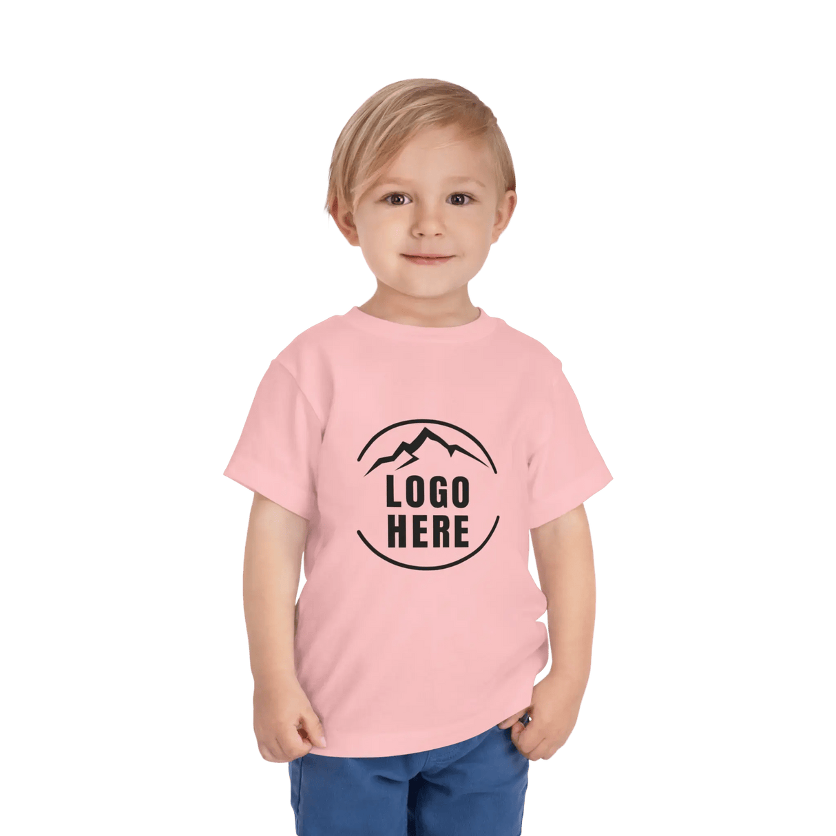 Custom Girls' Toddler Bella + Canvas Printed Cotton T-Shirt - Arklavo